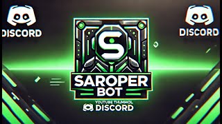 Add the Saroper bot to your discord server has many special functions [upl. by Annerol]