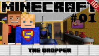 The Dropper 01  Minecraft Adventure Map Deutsch HD [upl. by Aderf]