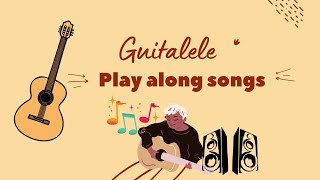 How to play along songs  How to play GuitaleleGuilele for Beginners [upl. by Loris]