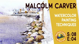 Watercolour painting techniques and plein air tutorial with Malcolm Carver I Colour In Your Life [upl. by Sukul]