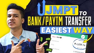 JumpTask Token live payment proof  How to withdraw JMPT from Honeygain to BankPaytm  EASIEST WAY [upl. by Meesan]