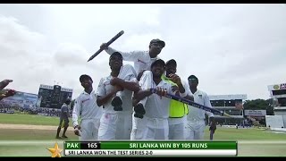 Sri Lanka beat Pakistan by 105 runs  2nd Test Day 5 Highlights [upl. by Leizar]