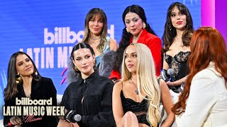 The Women’s Panel Global Rising  Billboard Latin Music Week 2024 [upl. by Collum35]