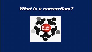 What is a consortium [upl. by Keram222]