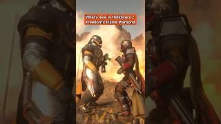 New FIERY Helldivers 2 weapons 🔥  Freedom’s Flame Warbond [upl. by Lunt]