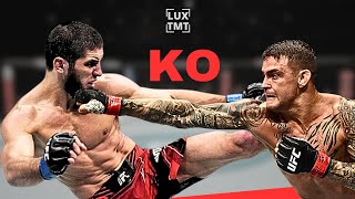 Dustin Poirier vs Islam Makhachev  Full Fight Highlights Analysis  A CLOSER LOOK  Who wins KO [upl. by Arekahs234]