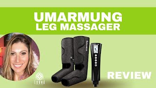 UMARMUNG Leg Massager Review [upl. by Vish471]