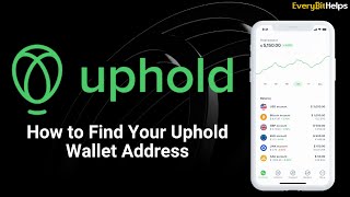 How to Find Your Uphold Wallet Address Desktop amp Wallet 2024 [upl. by Laehcim816]