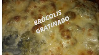 Brócolis Gratinado Com Molho Branco [upl. by Nenerb]