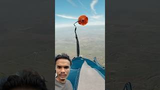 paragliding skydiving flying fly parachute travel bungeejump bungeejumping viralvideo [upl. by Pepin118]