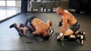 ALEX PEREIRA VS SEAN STRICKLAND  FULL SPARRING FOOTAGE [upl. by Jae]