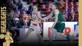 Umana Reyer  Uni Gyor Euroleague Women 202425  HIGHLIGHTS [upl. by Hamimej]