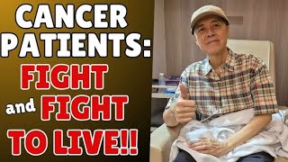 ALL CANCER PATIENTS FIGHT AND FIGHT TO LIVE September 12 2024 [upl. by Ybbor]