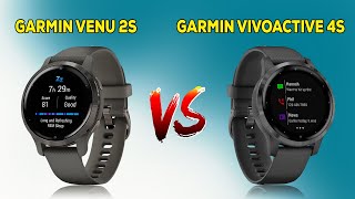 Garmin Venu 2S vs Garmin Vivoactive 4S Full comparison [upl. by Jayne]