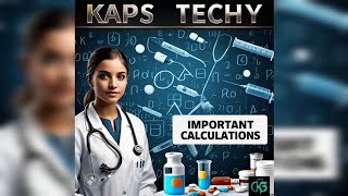 quotTop Ceutics Calculations for KAPS Exam Critical Insightsquotkapstechy opra Ceutics calculations [upl. by Ichabod]