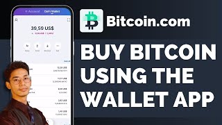 How To Buy Bitcoin Using Bitcoincom Wallet App [upl. by Anauq796]