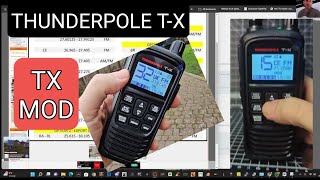 THUNDERPOLE TX  CB  SET FREQUENCY FOR YOUR COUNTRY [upl. by Dibb]