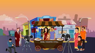 वाइरल वड़ापाव वाली  Viral Vadapav Wali  new story Hindi Kahaniya Moral Stories Bedtime Stories [upl. by Otecina]