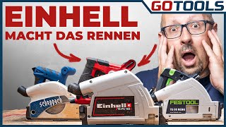 100€ oder 500€ Können die Tauchsägen von Einhell und Scheppach zu Festool mithalten inklVerlosung [upl. by Notslar]