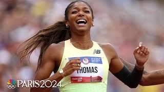 Womens 200m Semifinals HighlightsParis Olympics 2024 [upl. by Arabele]