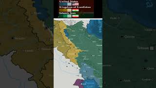 Kurdish advance in Iran alt history shorts [upl. by Oona]