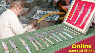 The Rampuri Chaku a famous folding knife  Making Process  Rampuri Chaku Online Purchase  Rampur [upl. by Attirehs]