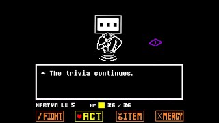 Trivia Bot but I put him back in Undertale  Wild Life 5‼️ [upl. by Gosselin]