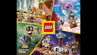 Lego Catalog January  June 2024 EN [upl. by Krutz]