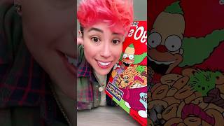 PROBÉ el CEREAL PROHIBIDO de KRUSTY EL PAYASO😱🤡 [upl. by Noguchi]