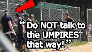 Little League Mom FREAKS OUT after Son is Denied Home Run READ DESCRIPTION [upl. by Ardnek]