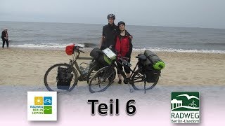 Radtour an die Ostsee Teil 6 Von Prenzlau nach Eggesin [upl. by Noskcire]