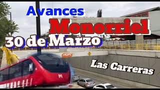 Avances del Monorriel [upl. by Yllas]