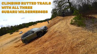 Subaru Wilderness Off Road  Forester Wilderness Off Roading and Climbing [upl. by Aala]