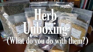 12 Herbs in 20 Minutes Herbal Restock Unboxing [upl. by Ng]