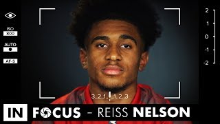 quotI just cant wait until Im playingquot  Reiss Nelson in focus [upl. by Archer]