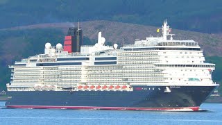 Queen Anne makes her first visit to the Clyde [upl. by Dwinnell334]