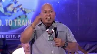 Bato Delarosa speaks in front of the Adventist Christians in Bukidnon [upl. by Mehta806]