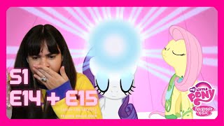 WTF FLUTTERSHY  FIRST TIME WATCHING MLP FRIENDSHIP IS MAGIC S1 EPS 14amp15  My Little Pony Reaction [upl. by Lemahs204]