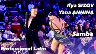 Ilya Sizov  Yana Annina  Samba  Premier Cup 2024  Professional Latin [upl. by Loise653]