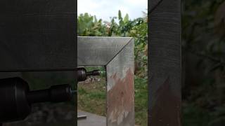 how to make a 90 degree joint without welding [upl. by Anikahs]