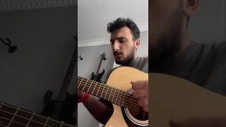 bedenimde değil ruhumda sızı  gitar cover [upl. by Namwob]