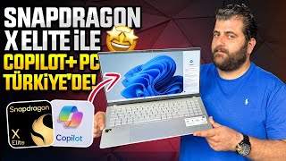 Snapdragon X Elite işlemcili ASUS Vivobook S15 inceleme [upl. by Irb129]