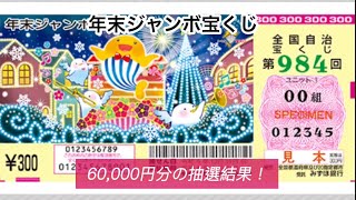 ［宝くじ］年末ジャンボ宝くじ200枚の抽選結果！ [upl. by Alix]