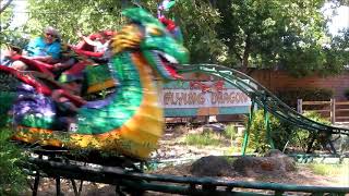 Rides at Funderland Amusement Park  Sacramento California [upl. by Cormack]