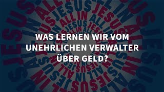 ALL IN Was lernen wir vom unehrlichen Verwalter über Geld Stephan Hörtig [upl. by Nabatse]