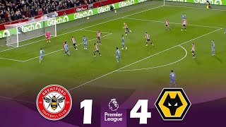 Brentford vs Wolverhampton  2023 Premier League Highlights Game [upl. by Airret]