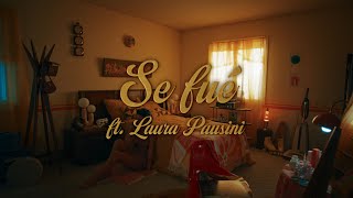 Rauw Alejandro amp Laura Pausini  Se Fue Lyric Video [upl. by Aikcin]