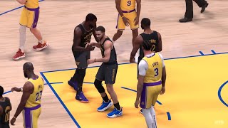 WARRIORS vs LAKERS FULL GAME HIGHLIGHTS  October 4 2024  2024 NBA Pre Season Highlights 2K25 [upl. by Asenej]