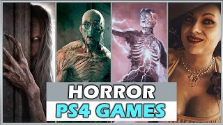 TOP 40 BEST HORROR GAMES ON PS4 IN 2024 [upl. by Duahsar13]