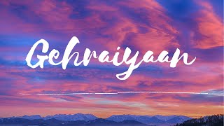 Gehraiyaan  Lyrical  Deepika PadukoneSiddhantAnanyaDhairya  OAFF SaveraLothikaAnkur Tewari [upl. by Yelak]